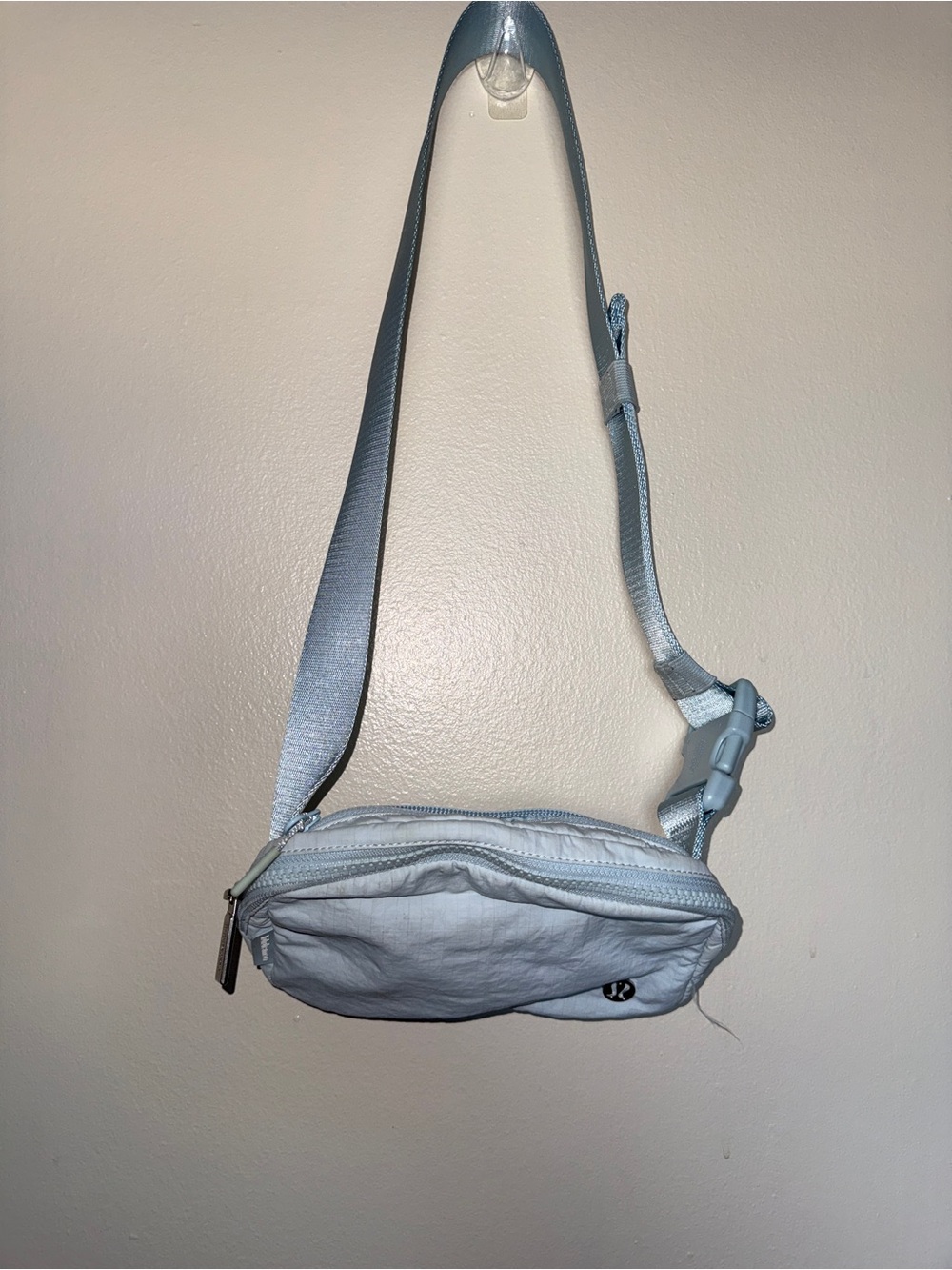 Light Blue Crossbody Sling Bag - Casual Everyday Bag